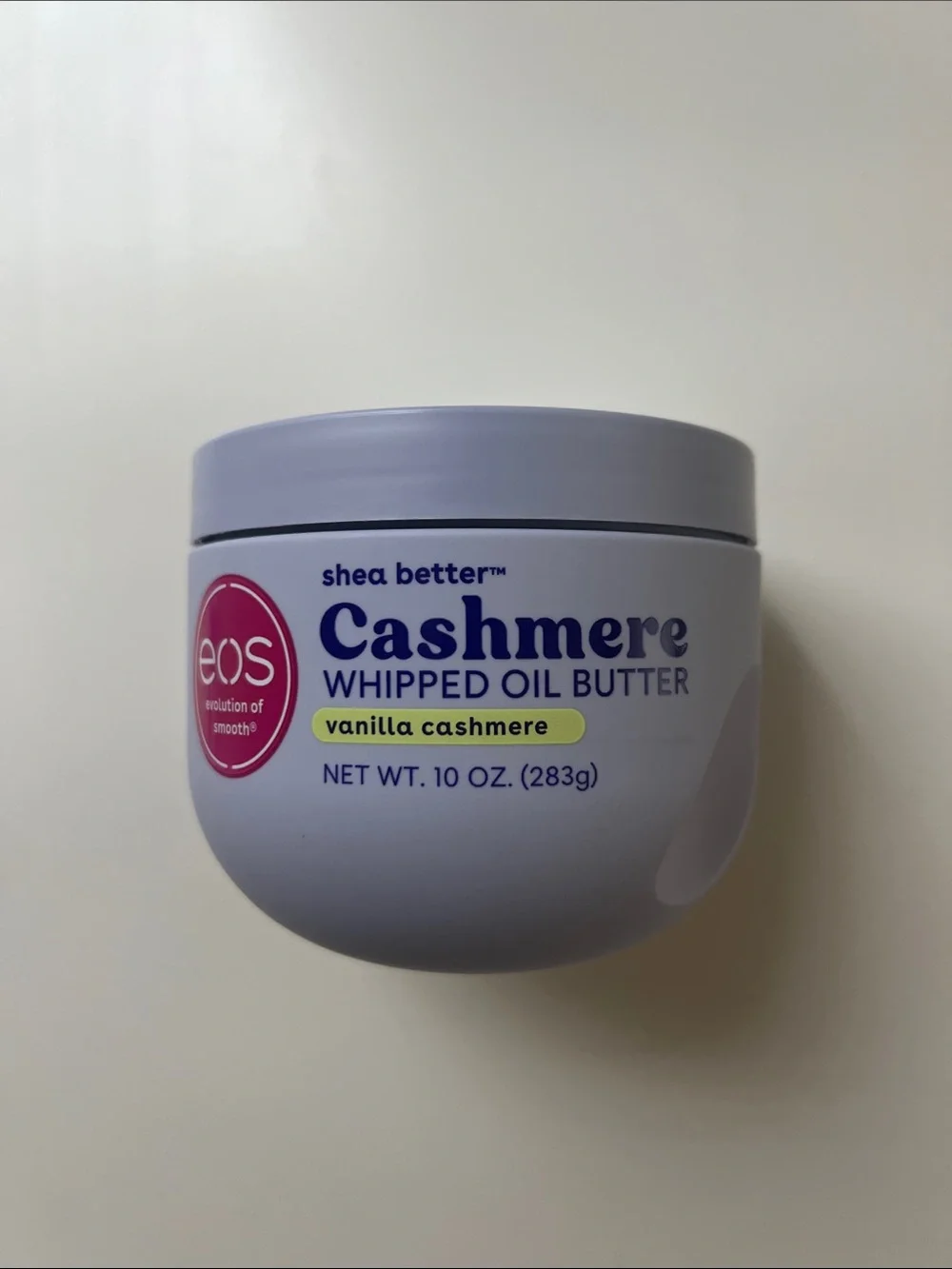 eos Shea Better Cashmere Whipped Oil Butter Vanilla 10oz